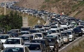 ورود ۲۰۷ هزار خودرو به گیلان در ۷۲ ساعت گذشته