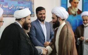 «حجت الاسلام حسن خواه» رابط اداره تبلیغات اسلامی خمام شد