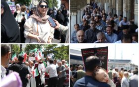 نماز جمعه و راهپیمایی جمعه خشم در رشت نماز جمعه و راهپیمایی جمعه خشم در رشت