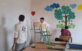 خدمت جهادی برای آینده دانشآموزان؛ بازسازی مدرسهای در رودبنه لاهیجان  خدمت جهادی برای آینده دانشآموزان؛ بازسازی مدرسهای در رودبنه لاهیجان