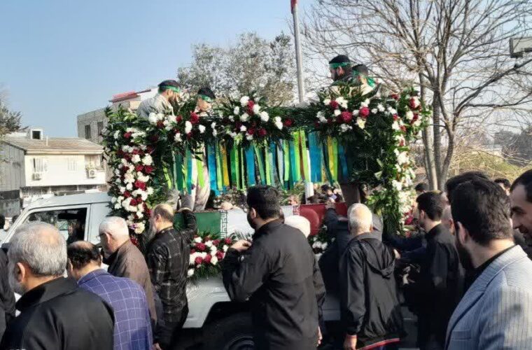 تشییع باشکوه ۶ شهید گمنام دفاع مقدس در رشت + تصاویر تشییع باشکوه ۶ شهید گمنام دفاع مقدس در رشت + تصاویر