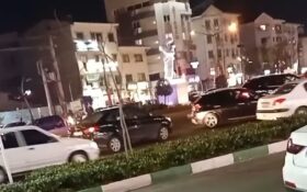 حاشیه‌نگاری وضعیت حافظان امنیت در این شبهای سرد رشت/ از نماز خواندن در خیابان تا مراقبت از اموال مردم