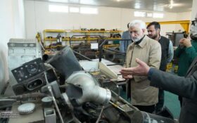 بازدید سعید جلیلی از شرکت دانش بنیان “قوای محرکه فرزانگان” در رشت + تصاویر