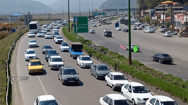 ثبت ورود ۲۳۰۰۰۰ دستگاه خودرو به استان گیلان
