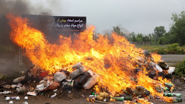 ۲ تن مواد مخدر مکشوفه در استان امحا شد