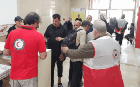 امدادگران گیلانی ناجی زائر اربعین در نجف اشرف شدند
