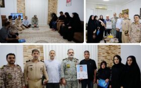 دیدار فرمانده نیروی دریایی ارتش با خانواده شهدای جنگ رمضان دیدار فرمانده نیروی دریایی ارتش با خانواده شهدای جنگ رمضان