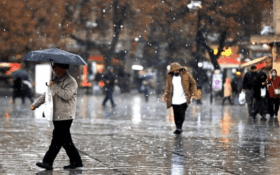 بارانهای شدید و کاهش ۴ درجهای دما در گیلان بارانهای شدید و کاهش ۴ درجهای دما در گیلان
