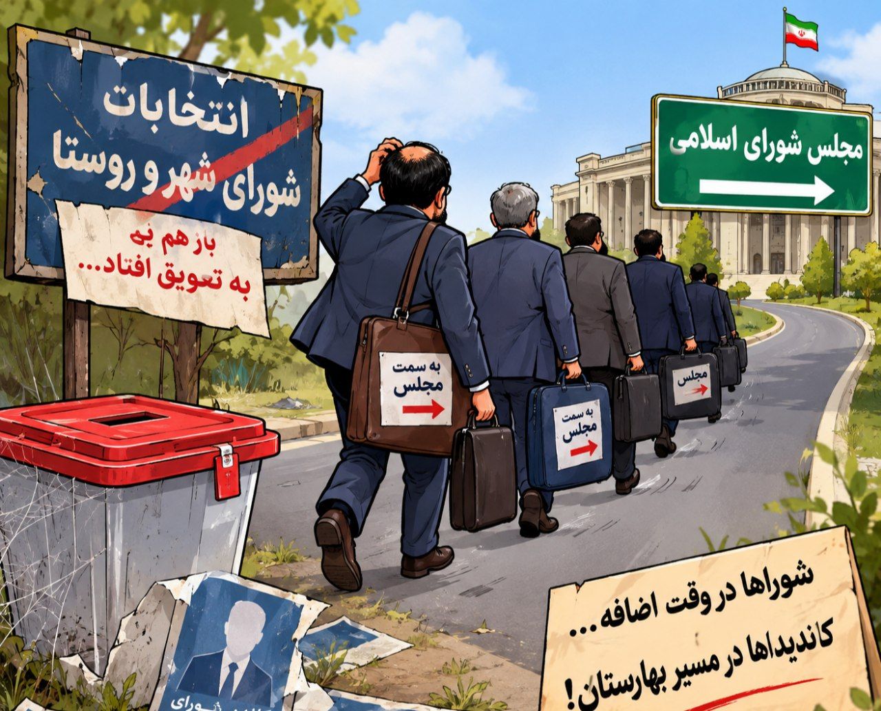 انصراف کاندیداهای مطرح شورای شهر و آغاز فعالیت انتخاباتی با طعم مجلس!